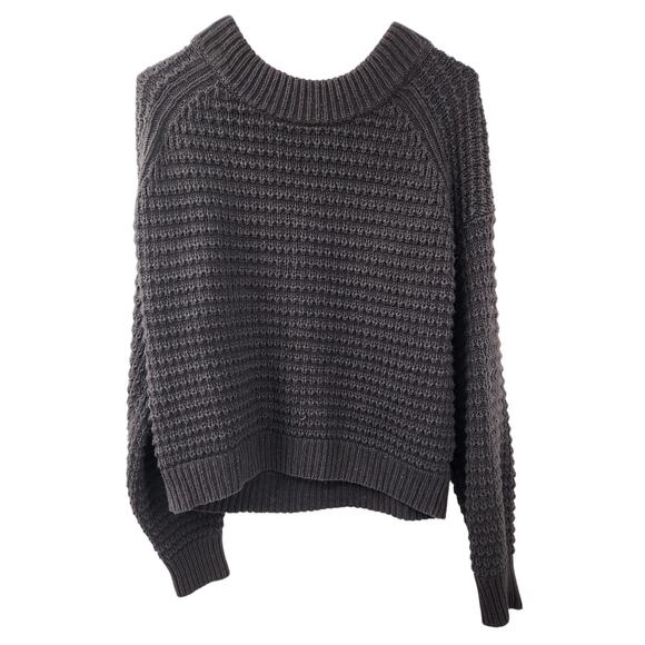 Universal Thread Gray Cotton Blend Sweater - Women's Medium - Picture 1 of 4